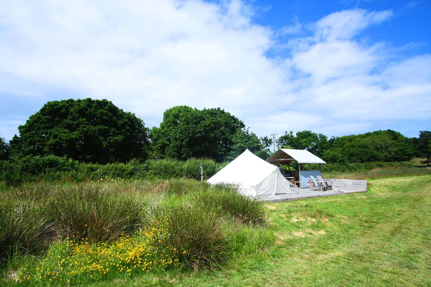 Fforest Farm's picturesque land is located just outside of Cardigan