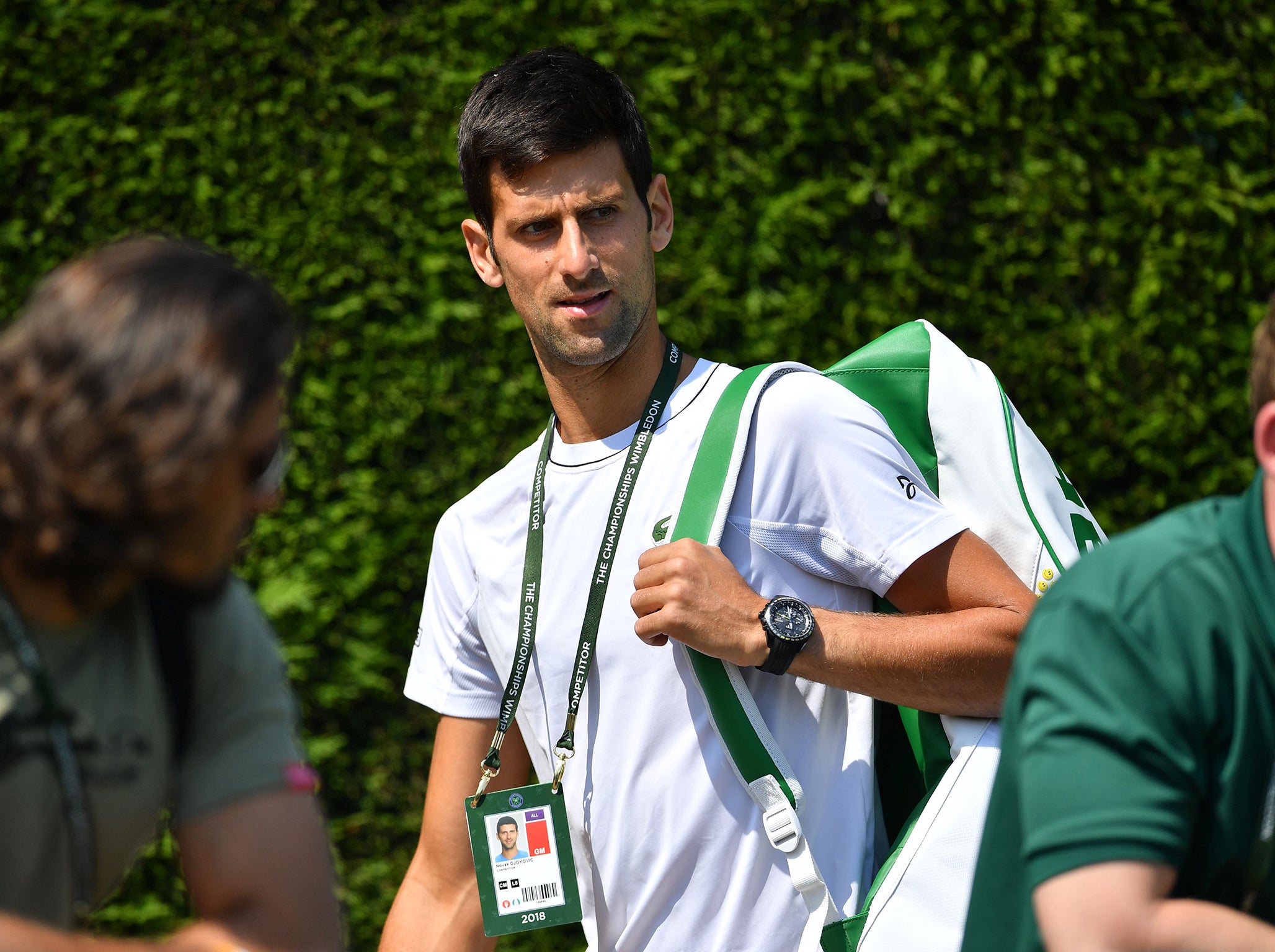 Novak Djokovic has been impressed with Kyle Edmund (Getty )