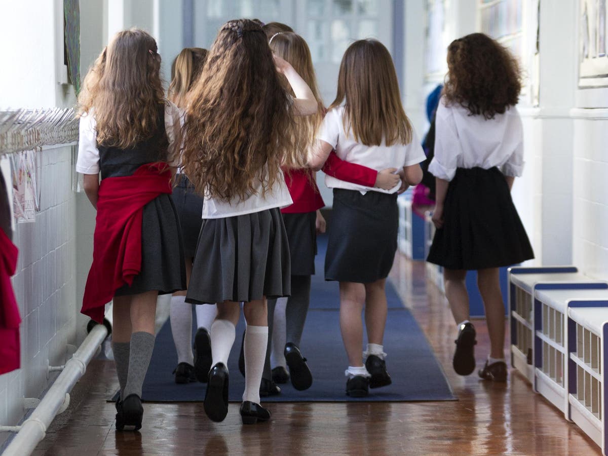 Teacher Schoolgirl Skirt Porn - Mother whose child cried daily over school skirt to take legal action  against 'discriminatory' uniform policy | The Independent | The Independent