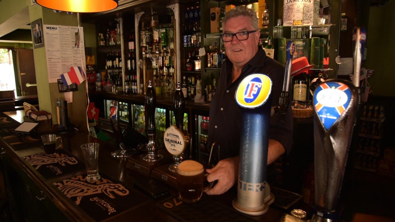 Damien Smyth, landlord of The Trump Arms