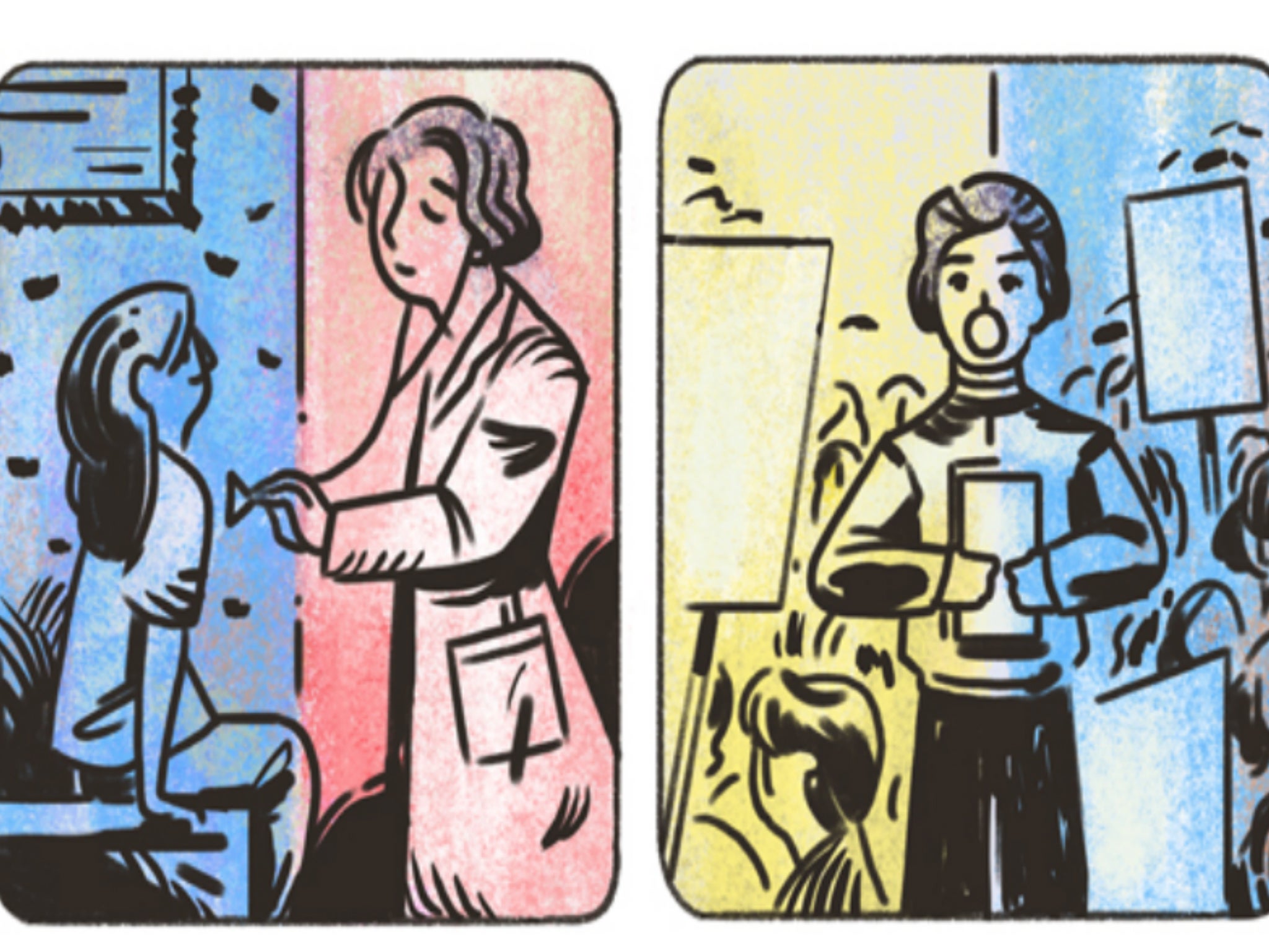 This week's Google Doodle honours physician and women's health advocate Helen Rodriguez-Trias on what would have been her 89th birthday