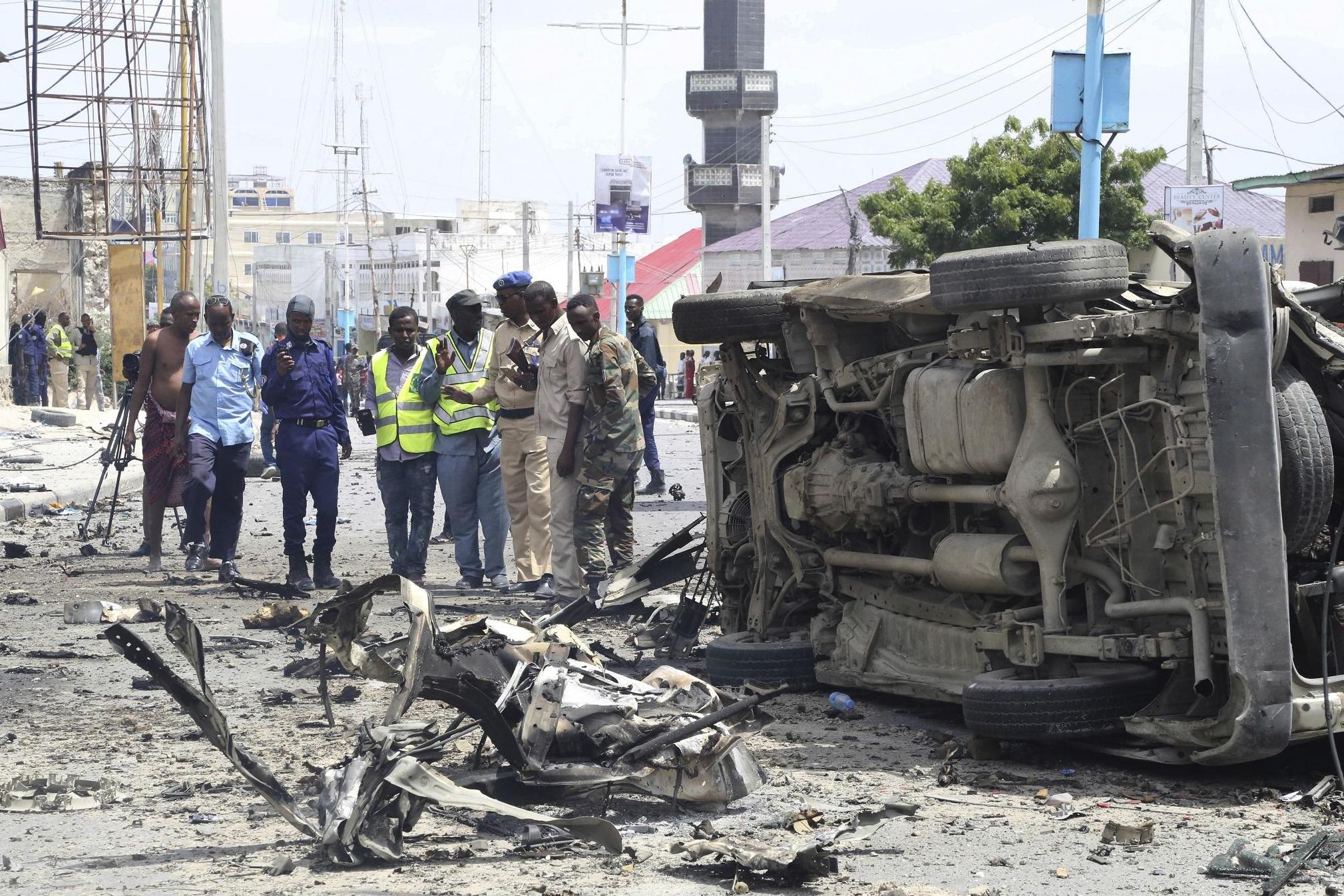 Somalia attack: Al-Shabab claims responsibility for deadly Mogadishu bomb and gun assault