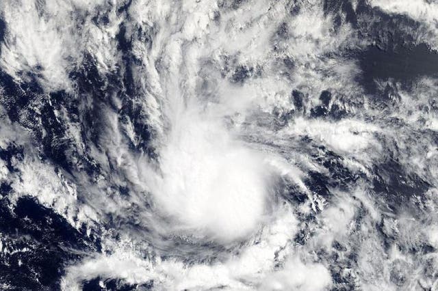 The hurricane is a rare example that has formed in the Atlantic Ocean