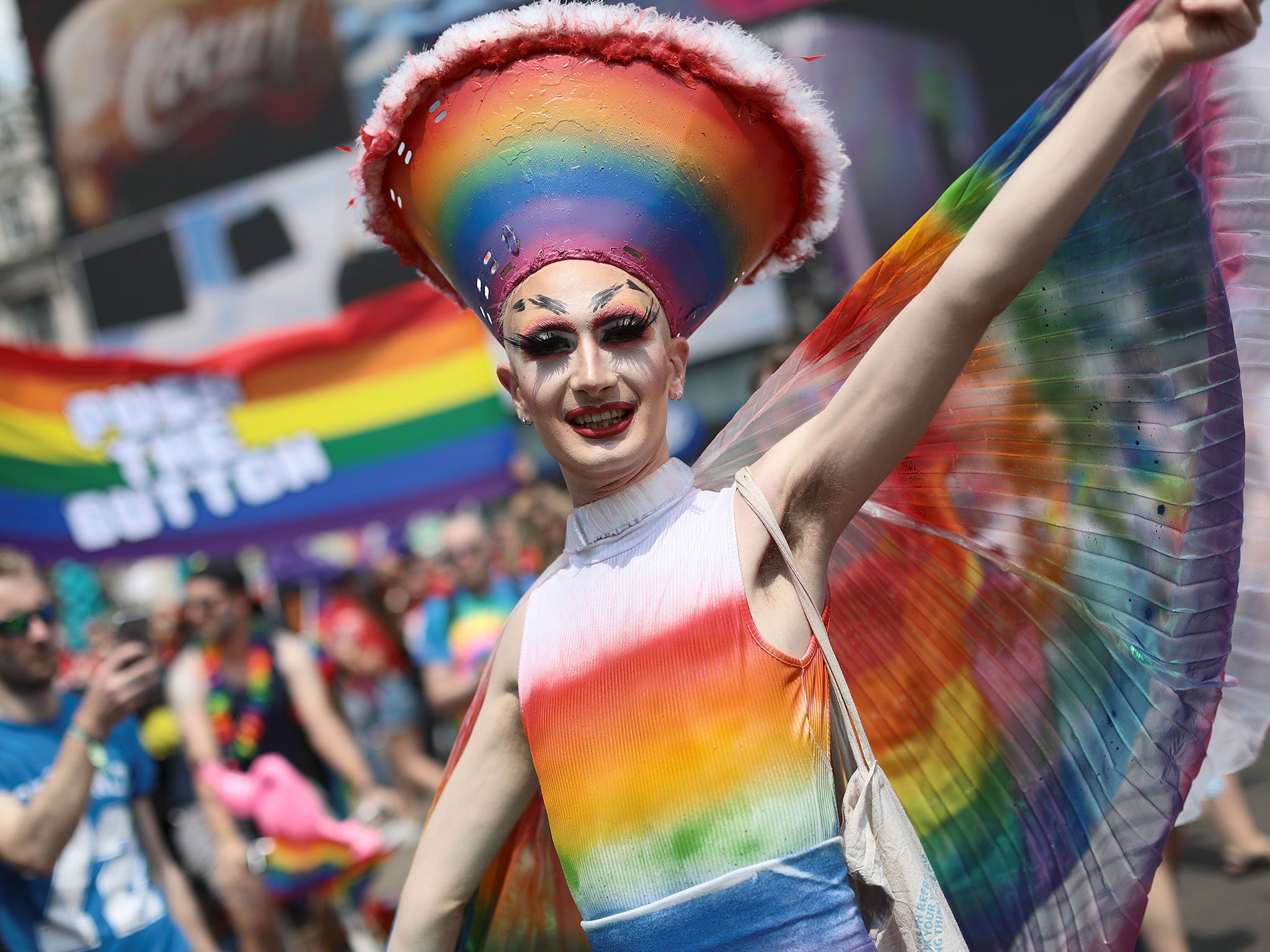 More than a million people are thought to have attended London's Pride parade