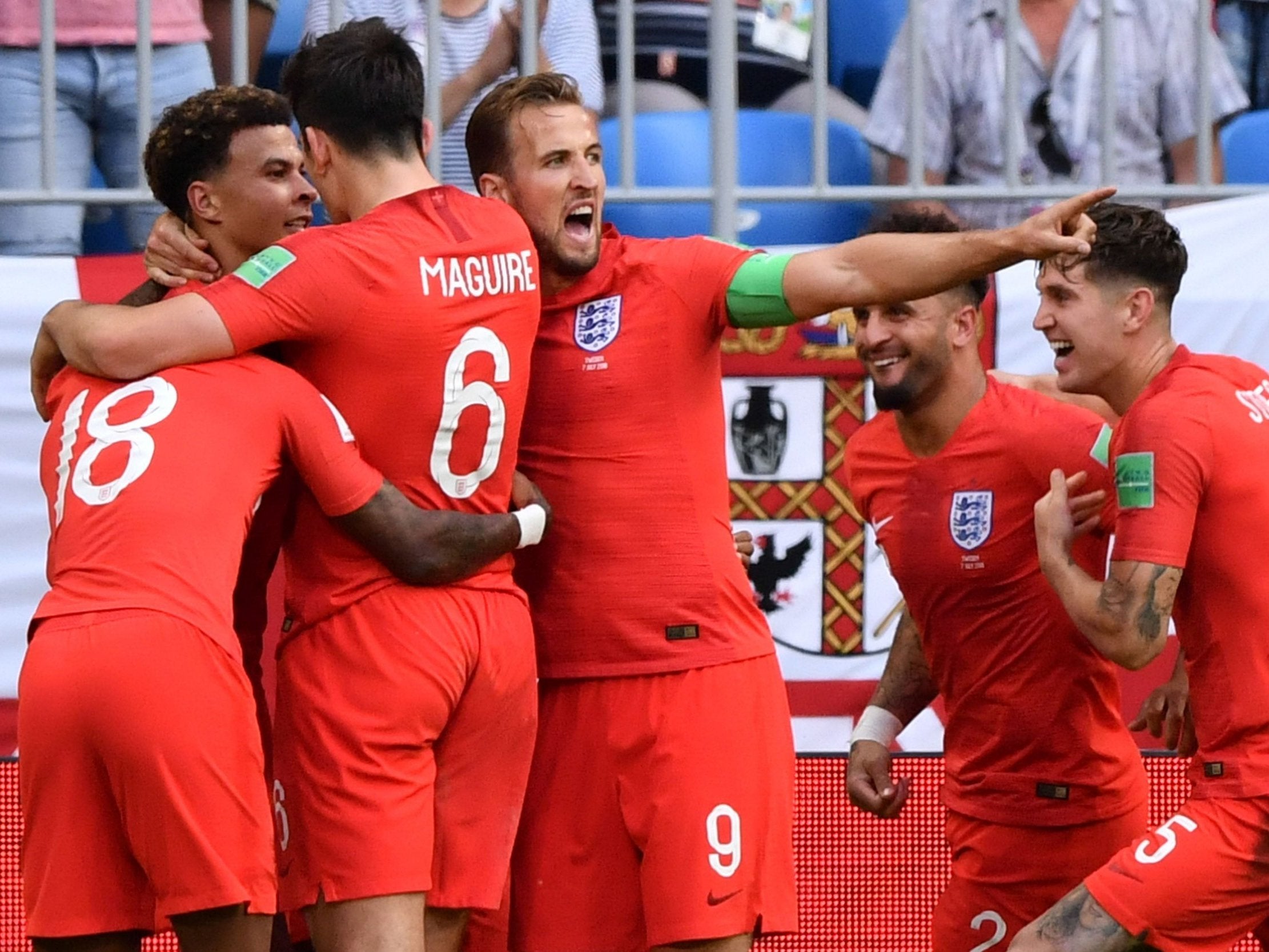 England vs Sweden LIVE World Cup 2018 England into semi-finals