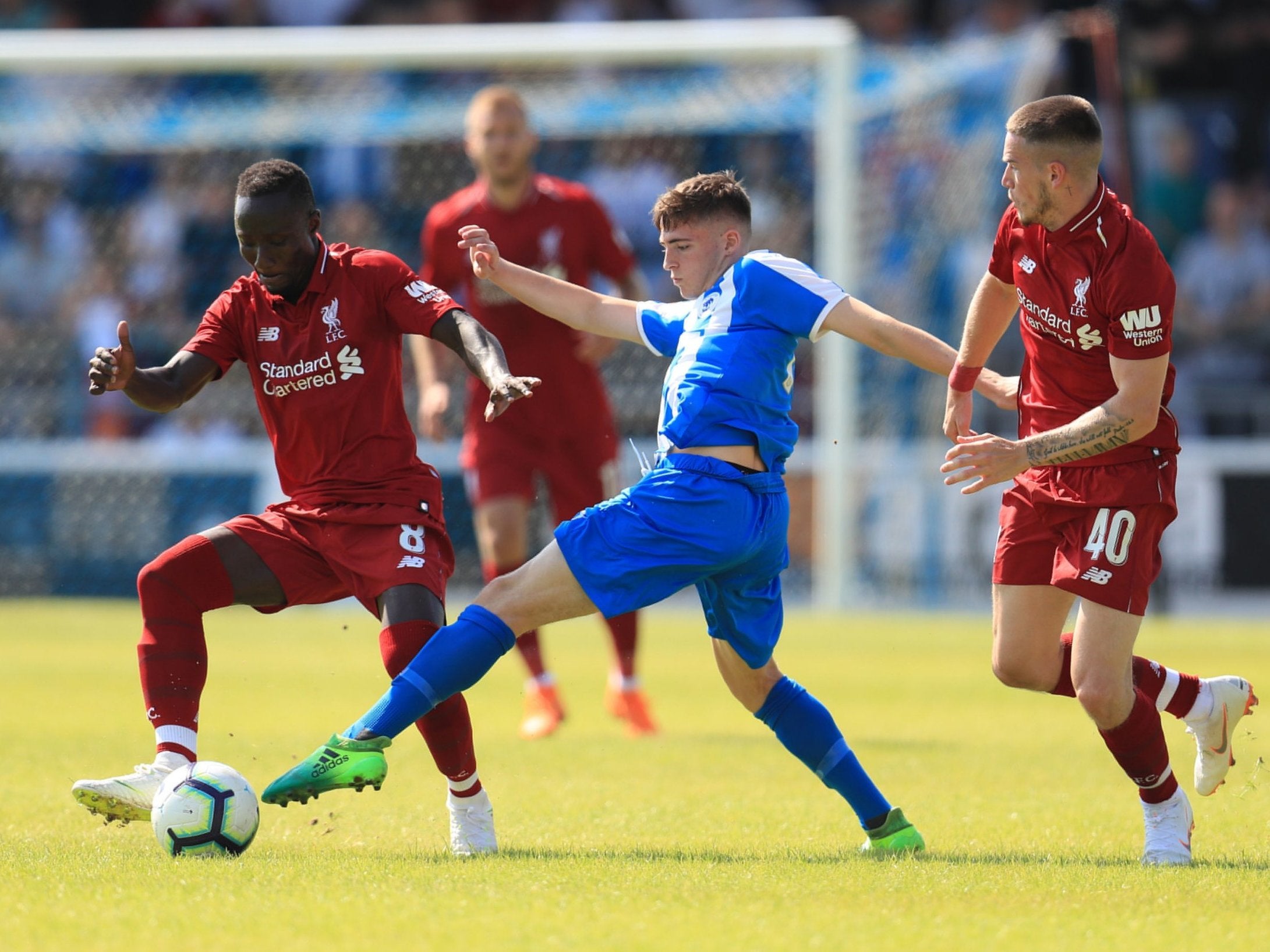 Keita made his debut on Saturday