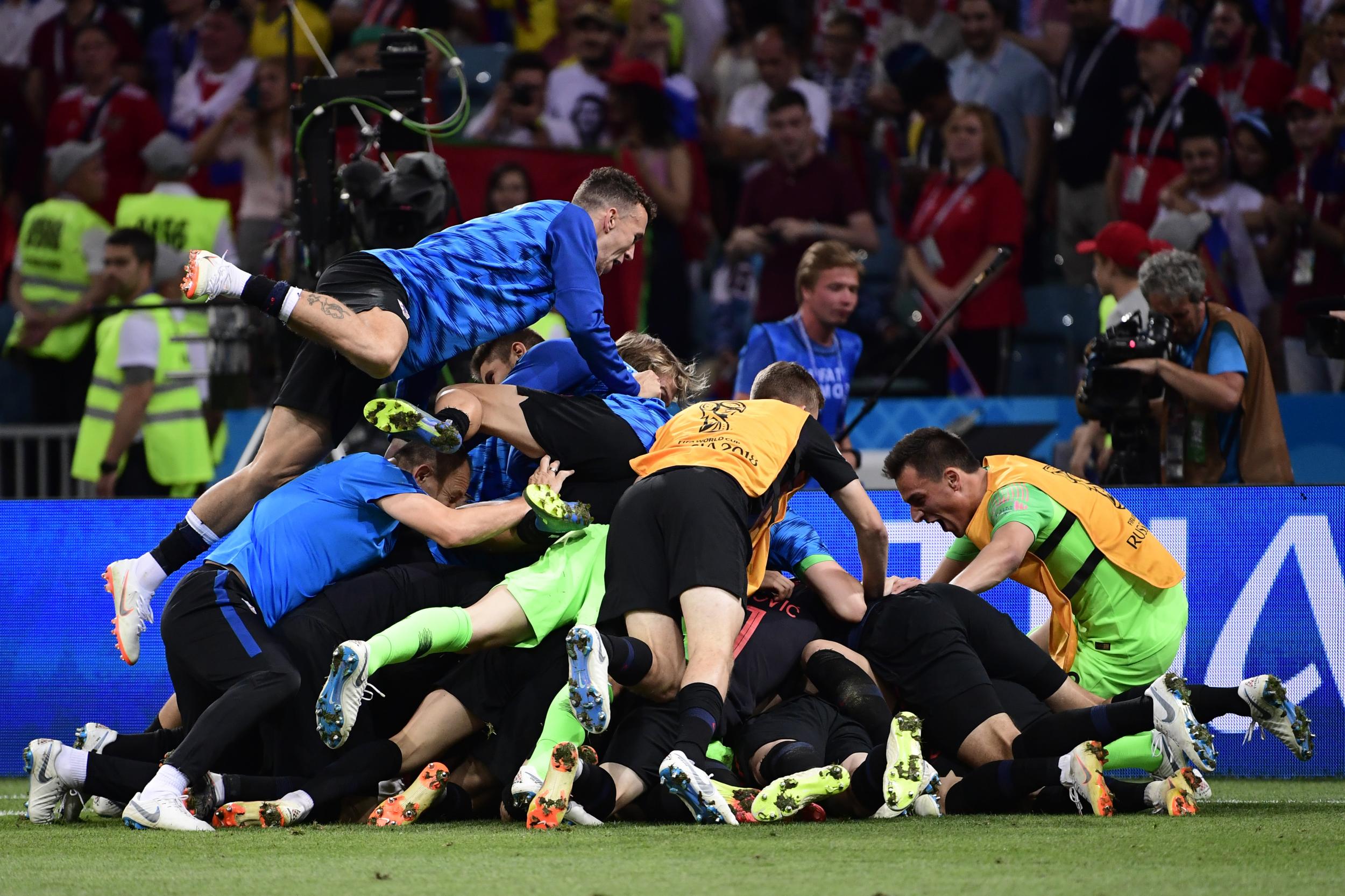 Croatia Vs Russia Player Ratings Luka Modric And Ivan Rakitic Shine To Set Up World Cup Semi Final Vs England The Independent The Independent