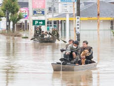 Japan flooding death toll rises as heavy rain continues
