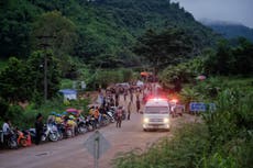 Four of 12 boys rescued from cave before mission paused
