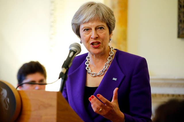 Theresa May insisted her climbdown did 'not change that Chequers agreement'