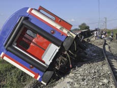 At least 10 passengers killed in Turkey train crash