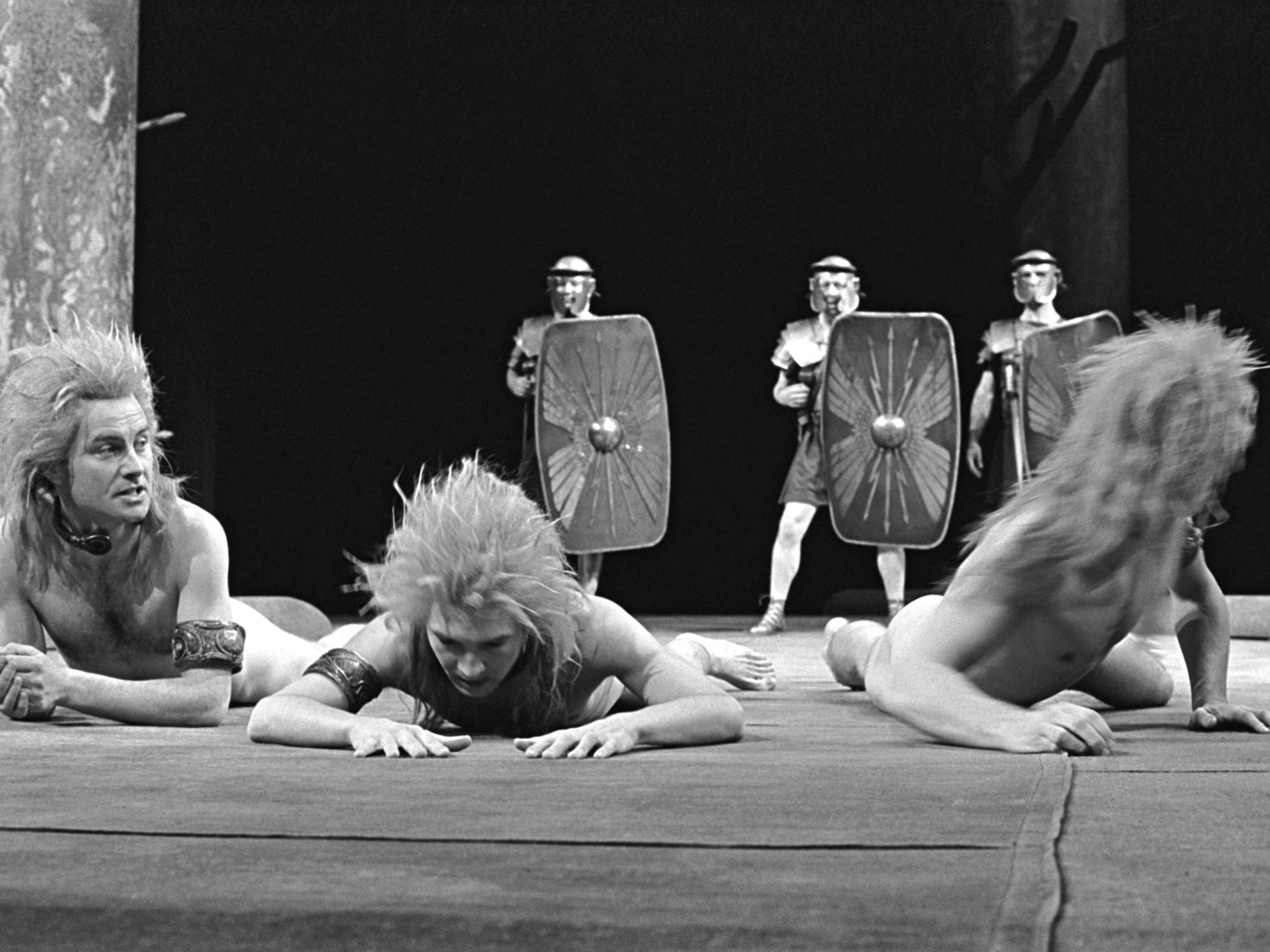 ‘The Romans in Britain’ at the National Theatre, 1980