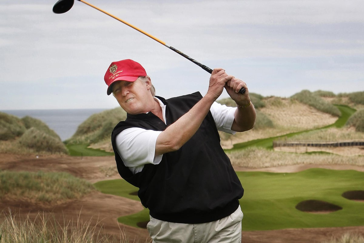 Voices: Trump’s golfing weekend in Scotland is an even bigger headache than his state visit