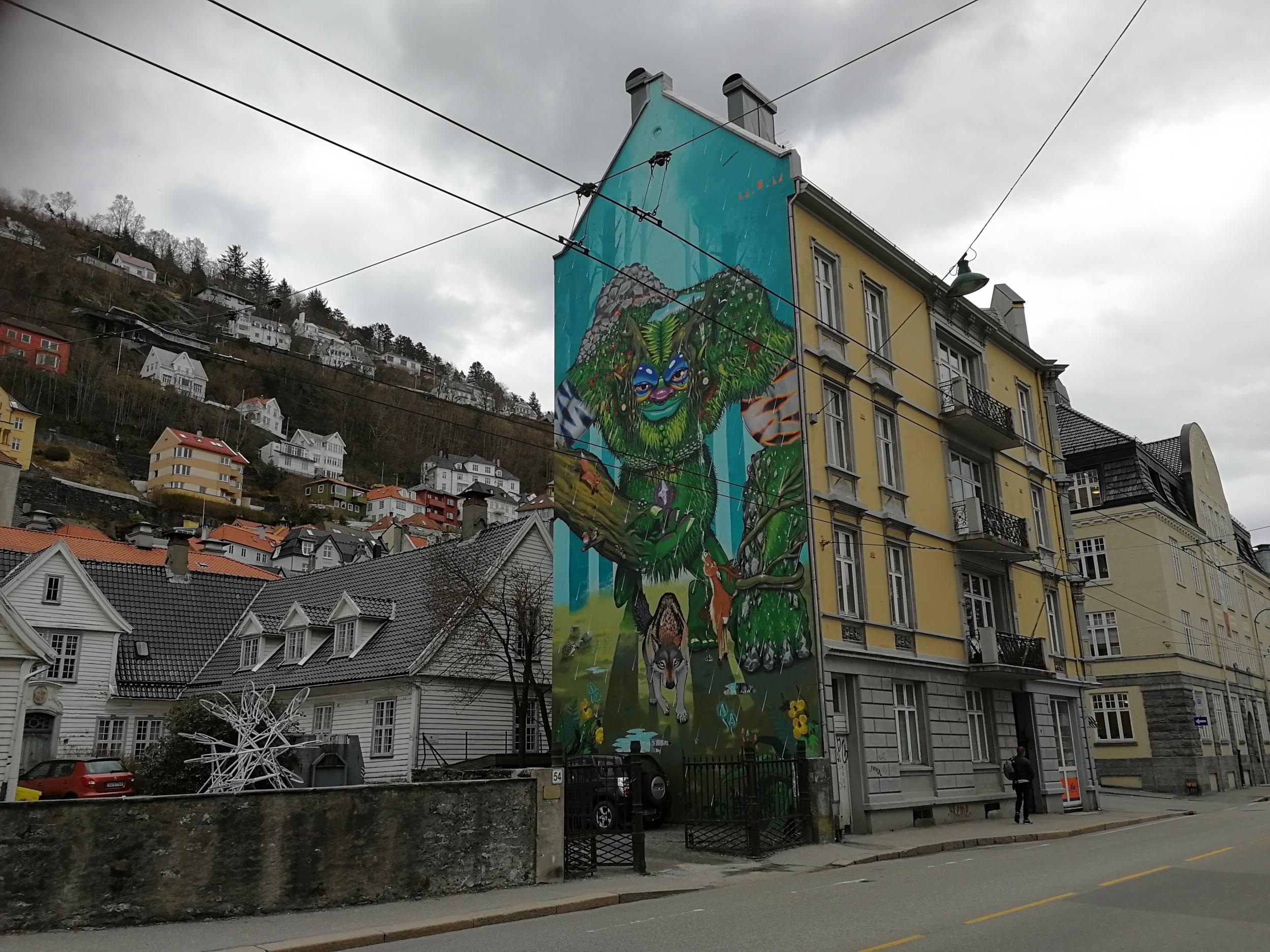 Bergen has a thriving street art scene