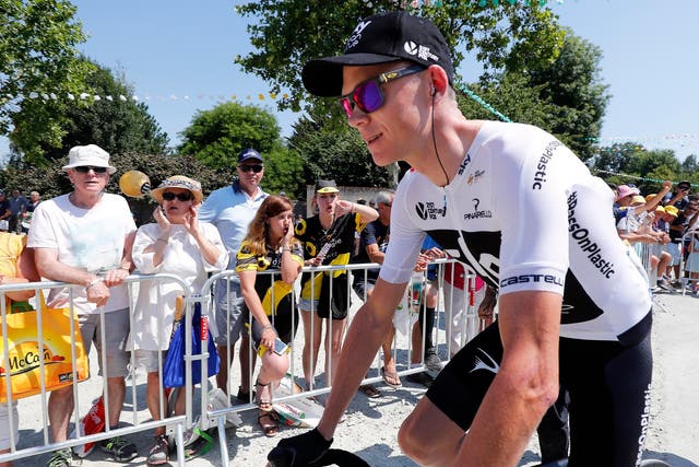 Chris Froome was absolved of any wrongdoing