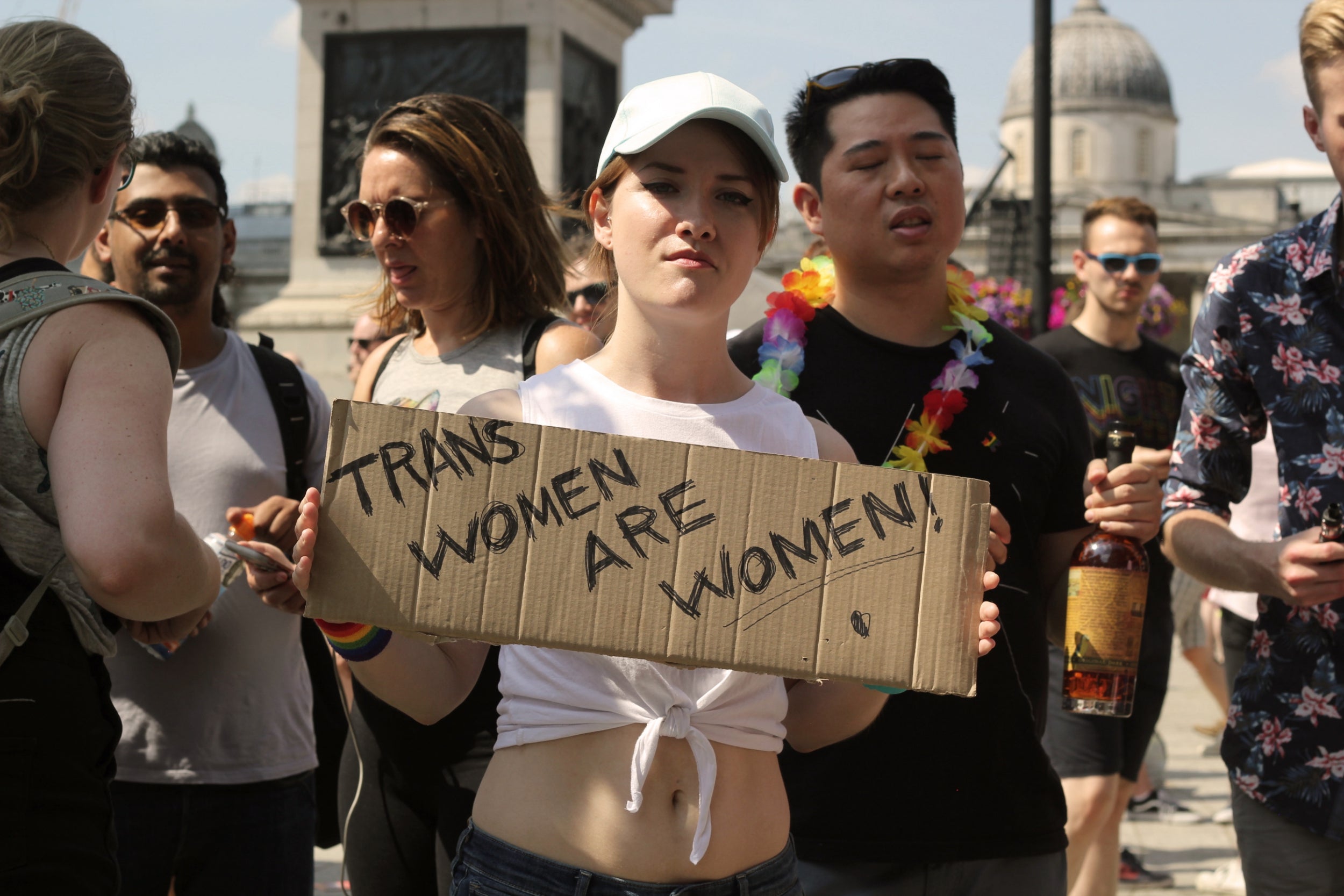 The anti-trans protests at Pride were the latest in a long history of  transphobia in the LGBTQ+ community | The Independent | The Independent