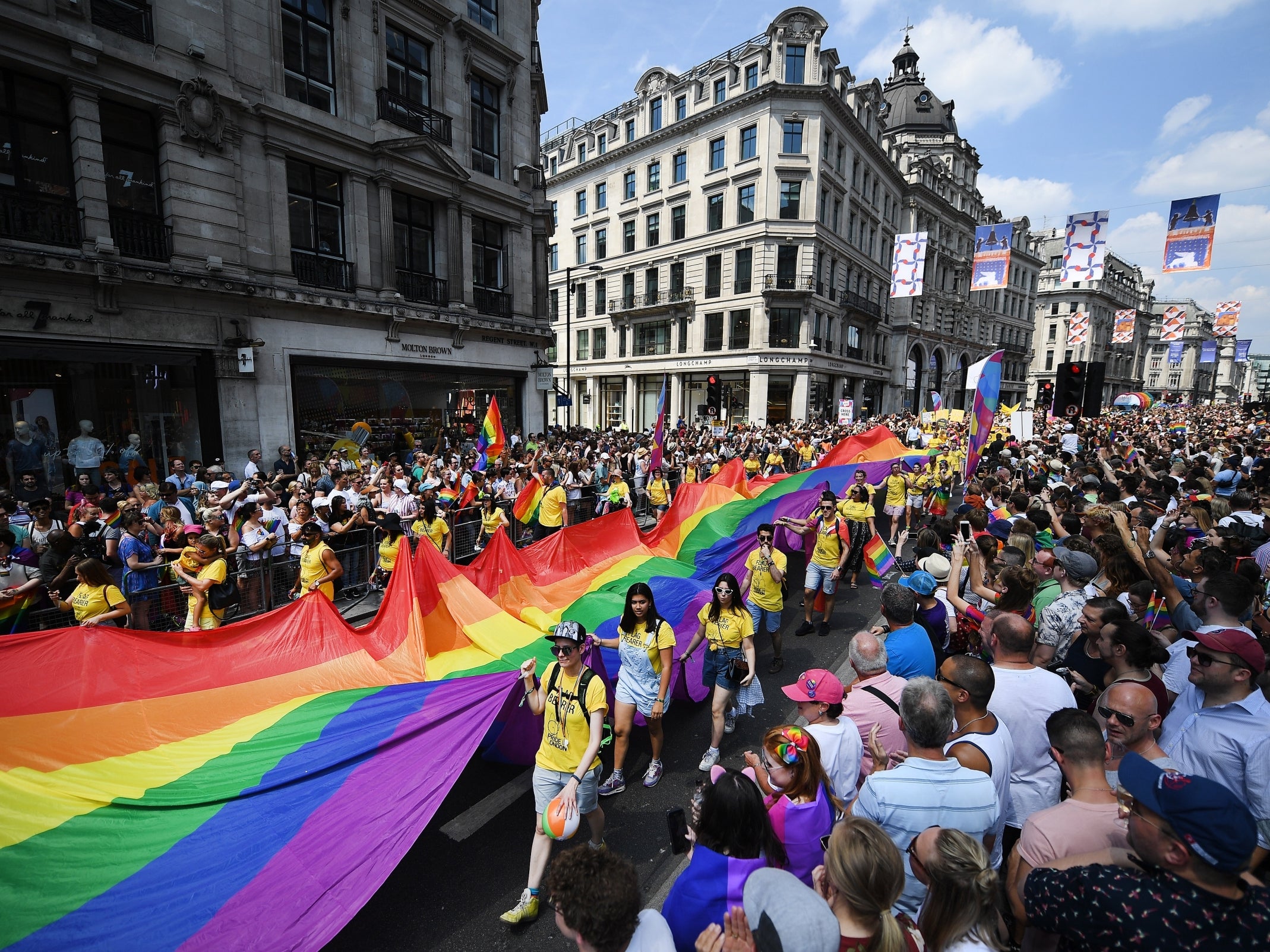 It’s still illegal to be gay in 70 countries. In 10 of those countries the punishment is death. Progress has not just stalled, it’s going backwards