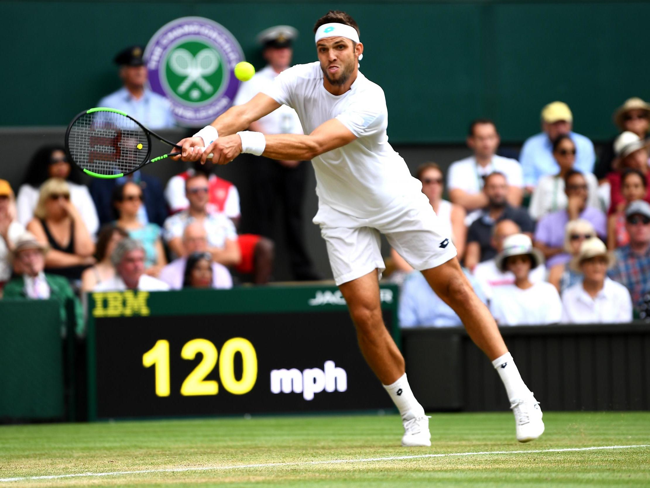 Vesely improved as the game wore on but it wasn't enough to beat Nadal