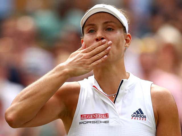 Angelique Kerber is safely through
