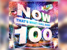 All the tracks featured on Now 100