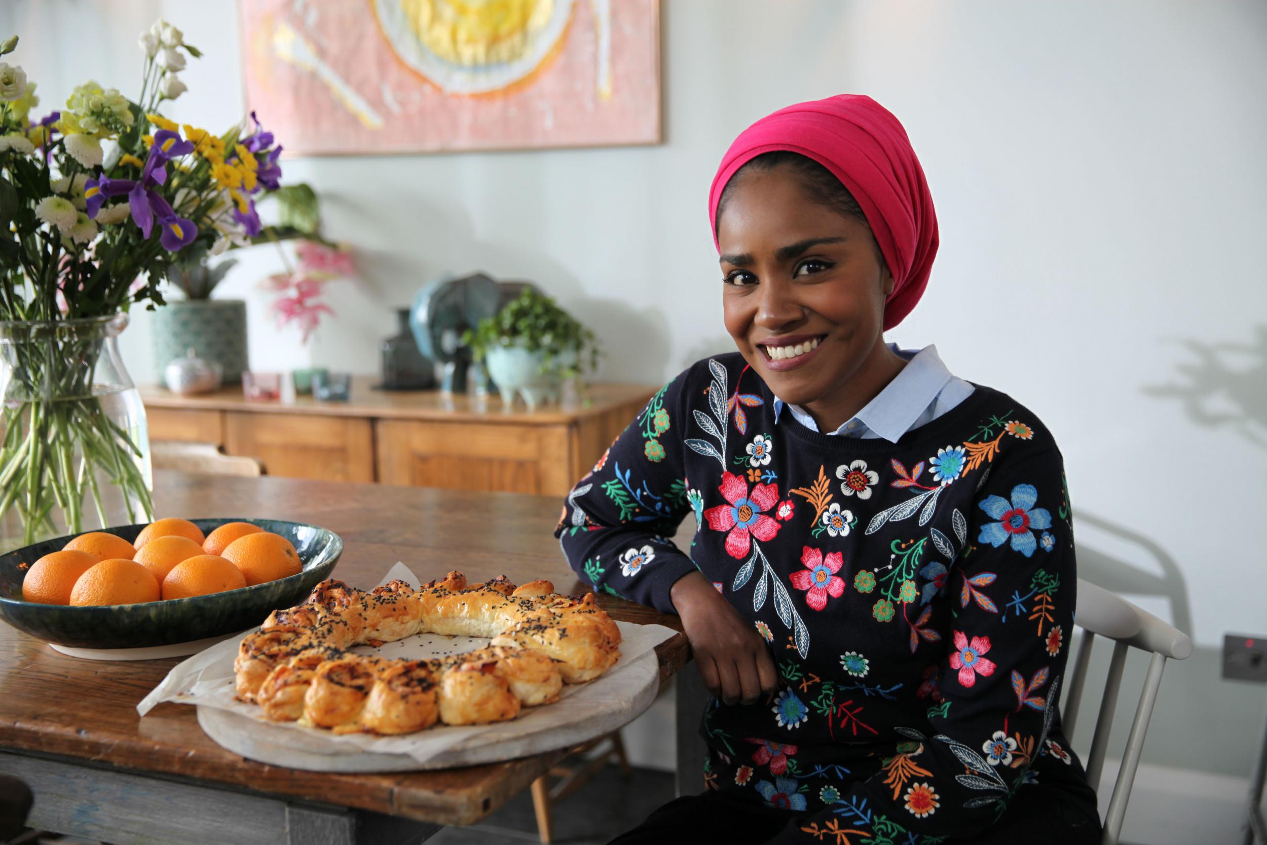 The 2015 ‘Great British Bake Off’ champion Nadiya Hussain keeps it in the family with her new series
