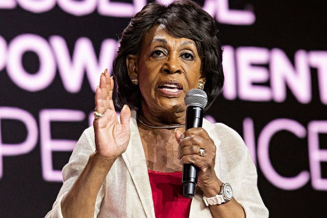 <p>Maxine Waters has called for an investigation into the events on 6 January 2021 on Capitol Hill</p>