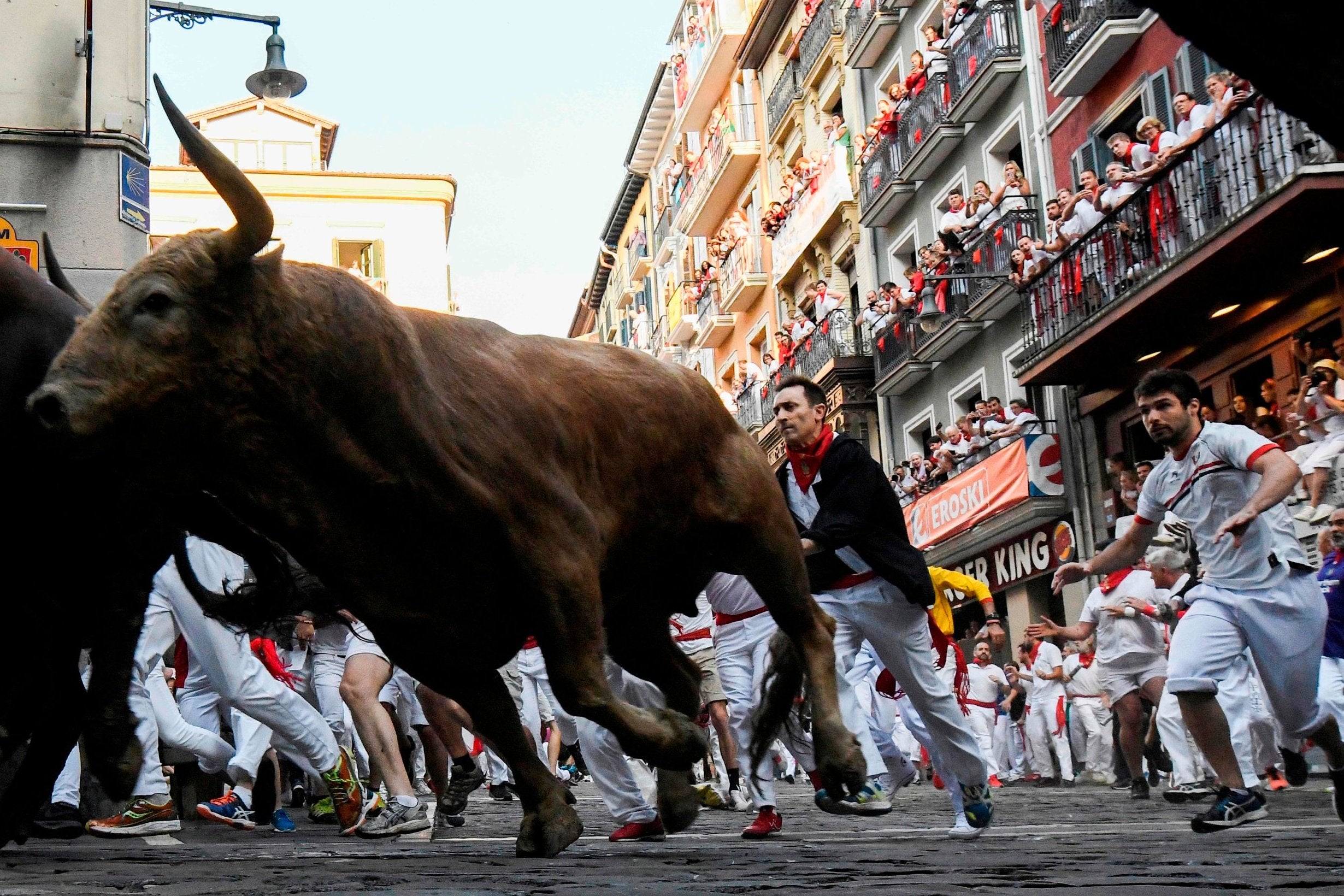 The use of bulls for entertainment is coming under increased scrutiny in Spain (File photo)