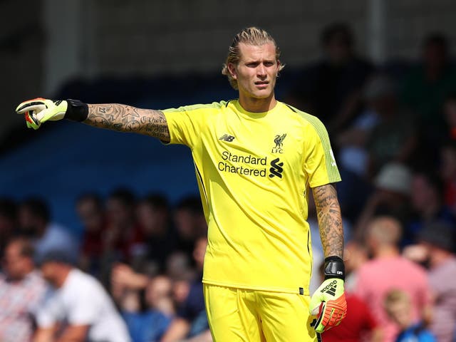 Loris Karius made yet another error in Liverpool's 3-2 win over Tranmere Rovers