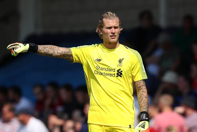 Loris Karius made yet another error in Liverpool's 3-2 win over Tranmere Rovers