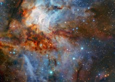 Stunning image of stars forming in space released by astronomers