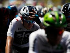 Team Sky rider confronts fan on stage five of Tour de France