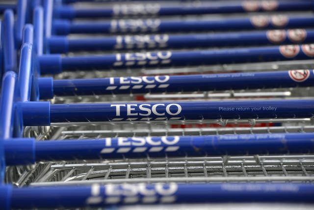 Tesco's results showed the trolleys are still full under David Lewis but the City was unimpressed