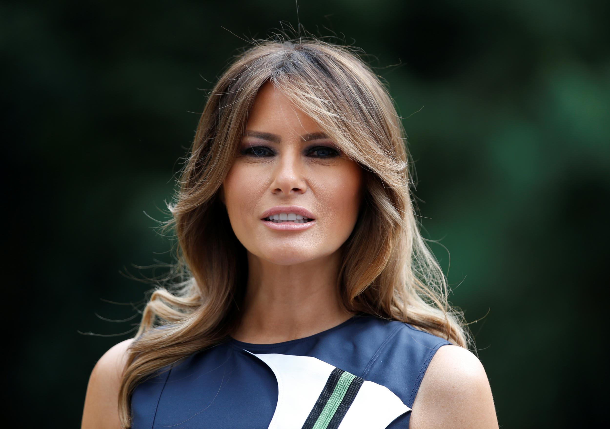 'Words are important, and accusations can lead to severe consequences,' says Melania Trump