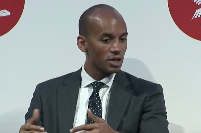 Chuka Umunna said he was not seeing the Labour leadership 'at the moment'