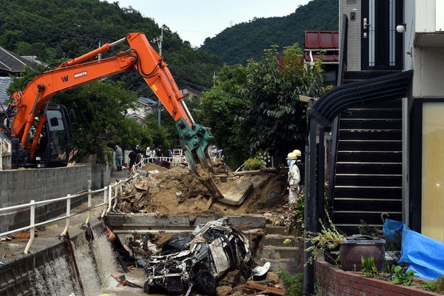 Disasters set off by torrential rains have become more frequent in Japan, perhaps due to global warming, experts say