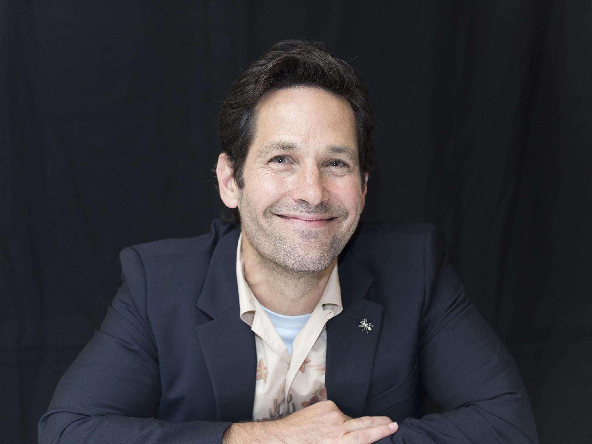 Paul Rudd on Ant-Man, career swerves, and why he's happy to be the