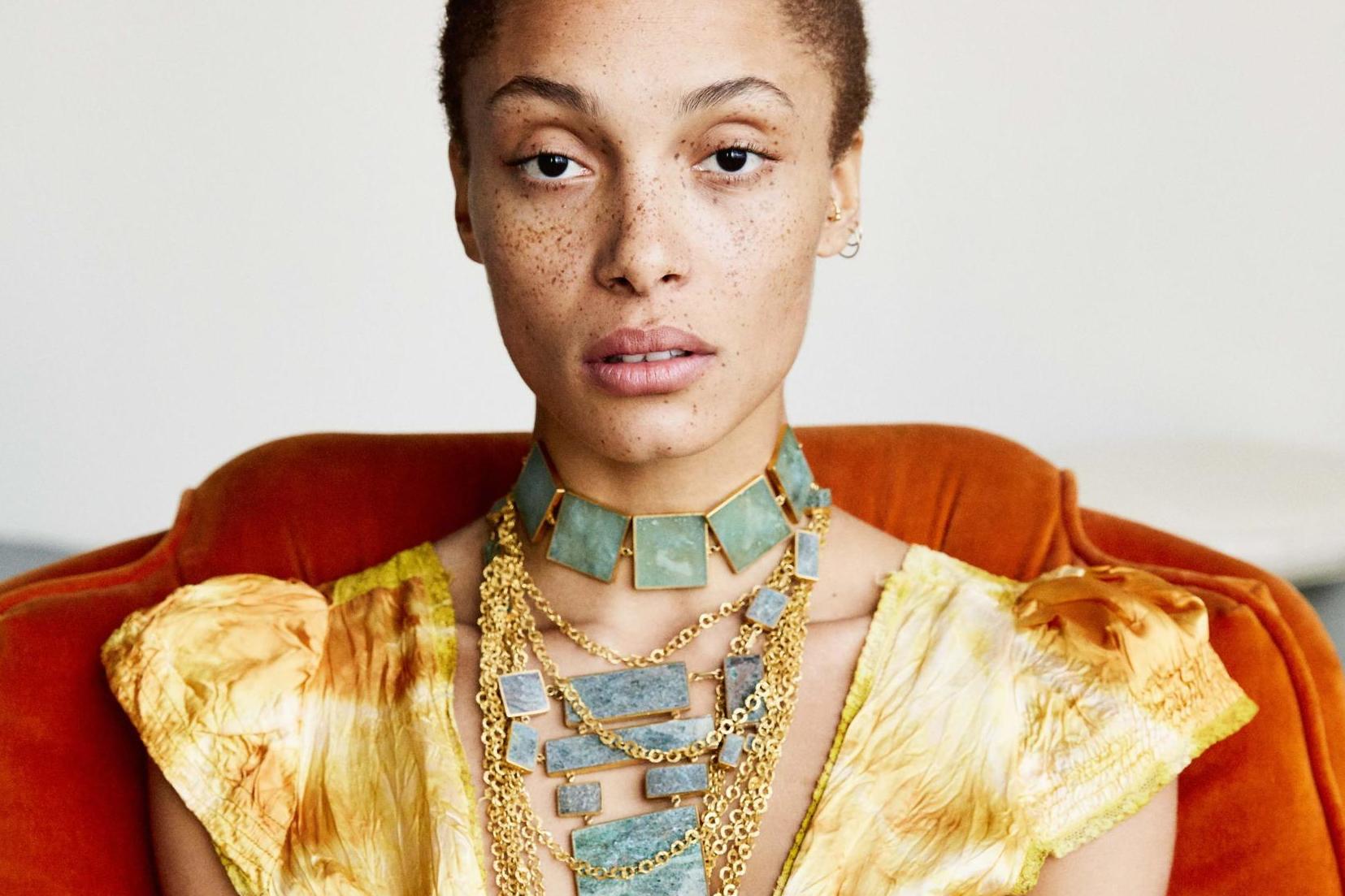 Adwoa Aboah fronting a campaign for Pippa Small