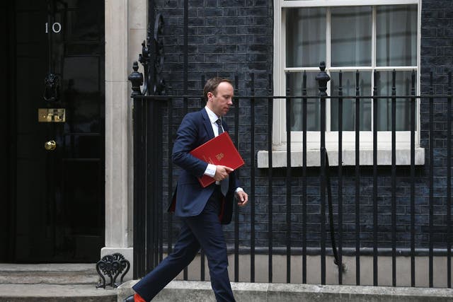 New health secretary Matt Hancock received £32,000 from the Institute of Economic Affairs' chair Neil Record