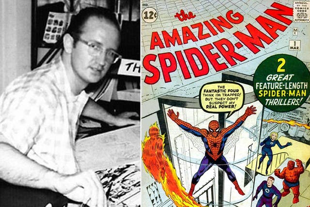 Ditko worked with Marvel for 38 issues of Spider-Man