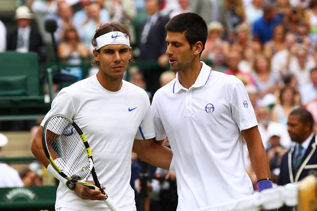Rafael Nadal and Novak Djokovic meet seven years after their last Wimbledon face-off