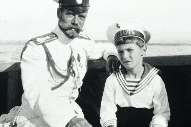 Tsar Nicholas II and Tsarevich Alexei