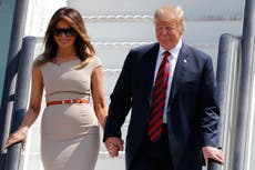 Melania Trump 'focused on role as first lady' after Cohen tape