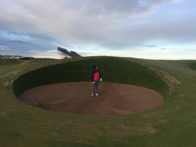 The spectacle bunkers are really quite big