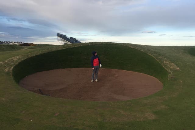The spectacle bunkers are really quite big