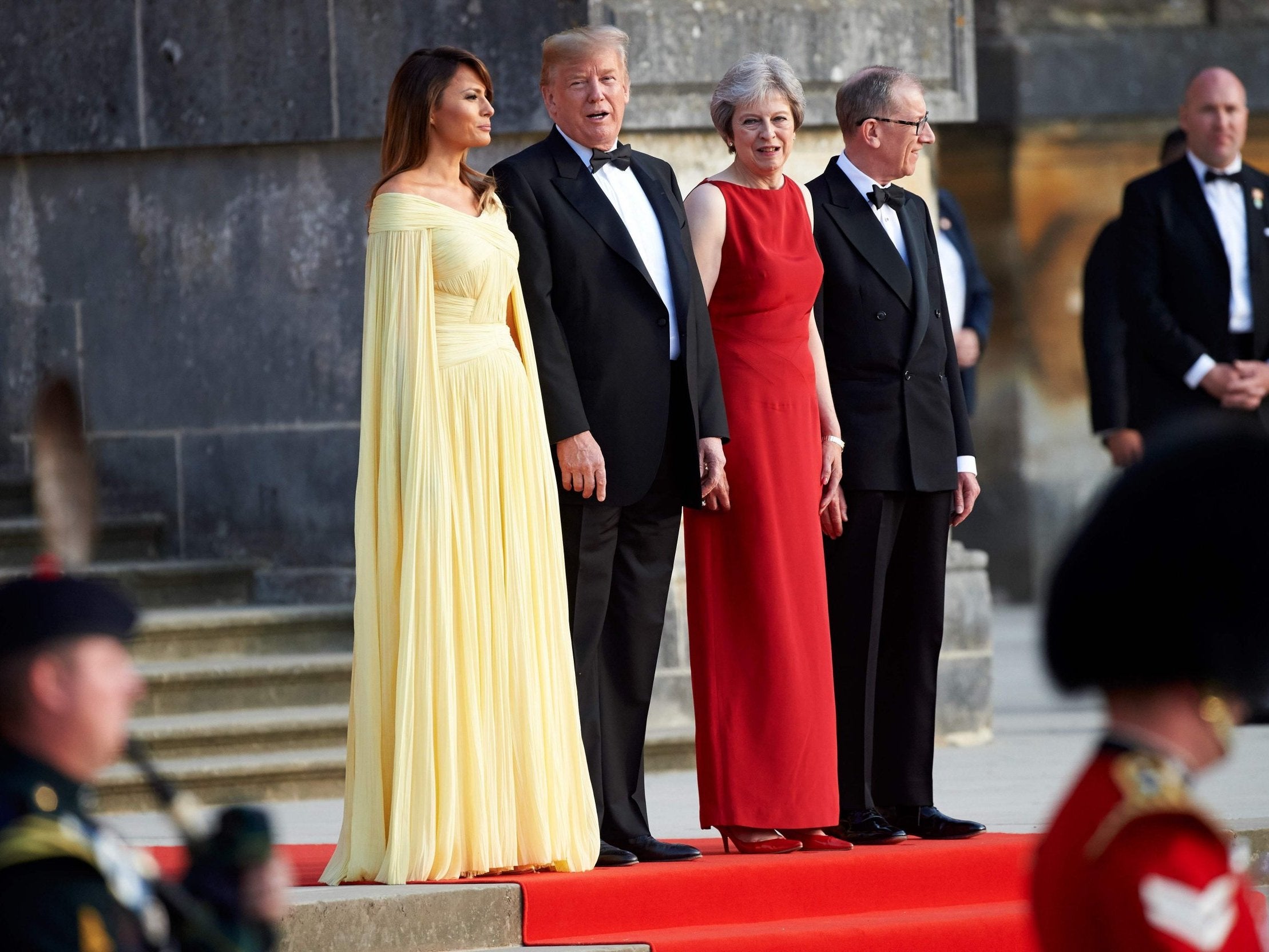 The minister said was Mr Trump was 'unconventional', insisting: 'I don't think we see it as rude'