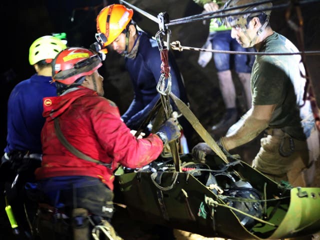 Missing members of Thai youth football team have been rescued, Chiang Rai, Thailand