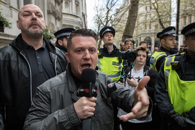 Robinson, whose real name is Stephen Yaxley-Lennon, was jailed for 13 months for committing contempt of court