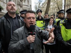 Trump ambassador ‘complained to UK over Tommy Robinson jailing’
