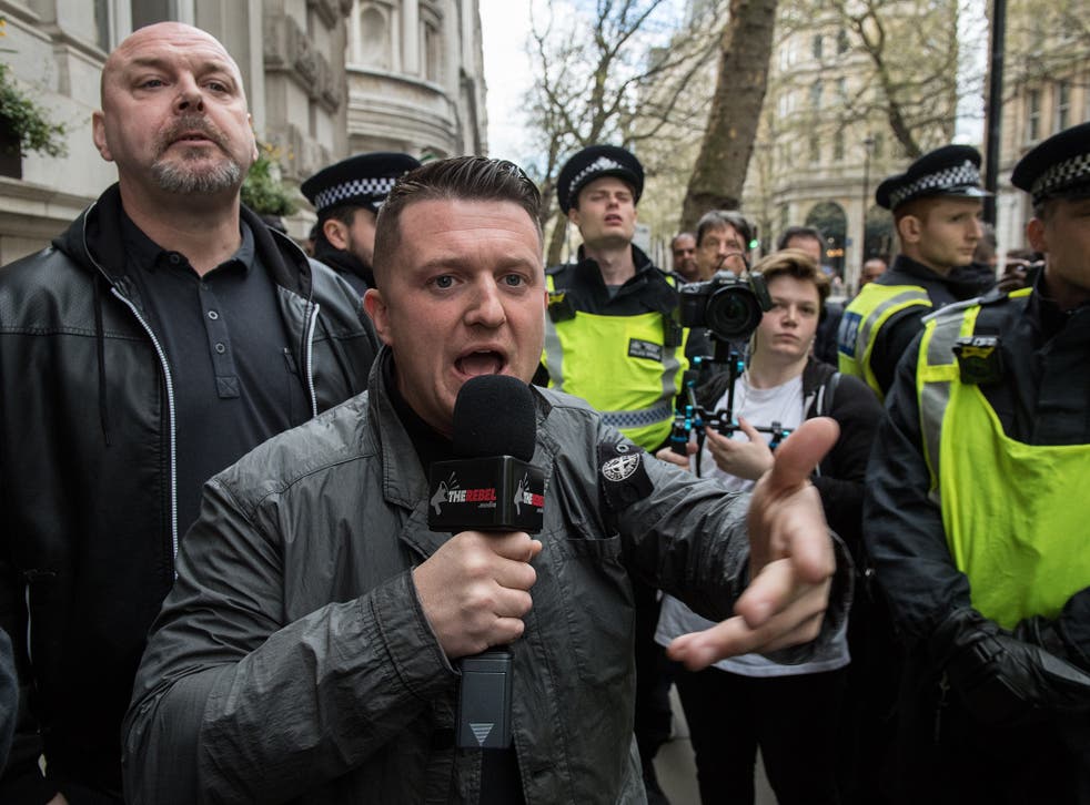 Robinson, whose real name is Stephen Yaxley-Lennon, was jailed for 13 months for committing contempt of court