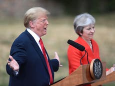 Trump UK visit reactions: ‘Where are your manners, Mr President?’